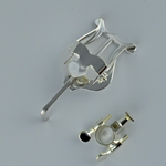 BACH 1815S Lyre, Trumpet / Cornet - Clamp On, Silver Plated