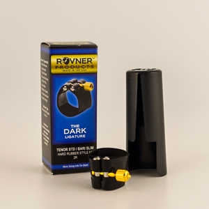 S2R Ligature & Cap, Tenor Sax - Standard, Rovner Dark 2R