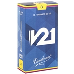 Vandoren V21 Bb Clarinet Reeds
