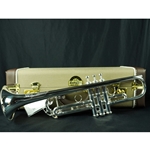 Getzen 900DLXS Eterna Deluxe Bb Trumpet - Silver Finish