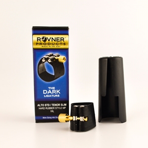 Rovner Alto Sax Dark Ligature & Cap