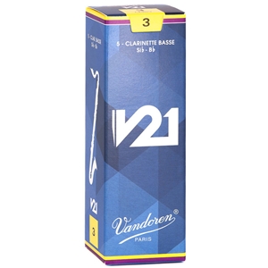 Vandoren V21 Bass Clarinet Reeds