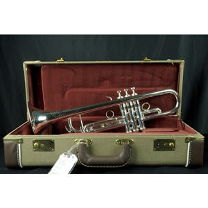 Getzen 907DLXS Eterna Deluxe Bb Trumpet - Silver Finish