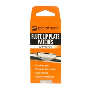 Flute lip clearance plate patch