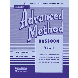 Rubank Advanced Method Bassoon Vol. 1