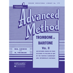 Rubank Advanced Method Trombone or Baritone Vol. 2