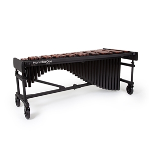 Marimba One 9633 WAVE Classic Resonator, Enhanced Keyboard, Front Ensemble Frame 4.3 Octave