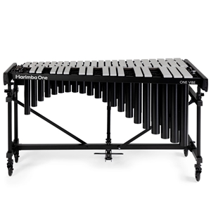 Marimba One 9011 One Vibe 3 Octave Vibraphone Silver Keyboard No Motor