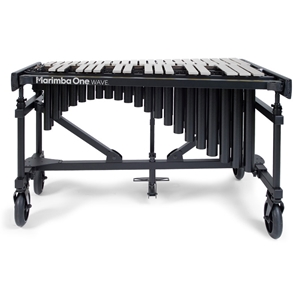 Marimba One 9021 WAVE 3 Octave Vibraphone Silver Keyboard w/ Motor