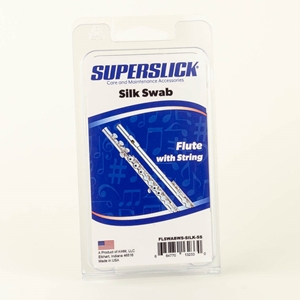 Flute Silk Swab w/ Drop Cord