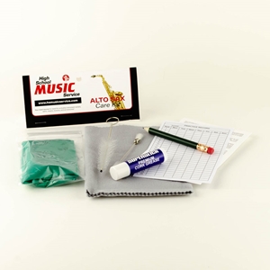 Saxophone Care Kit w/ Silk Swab